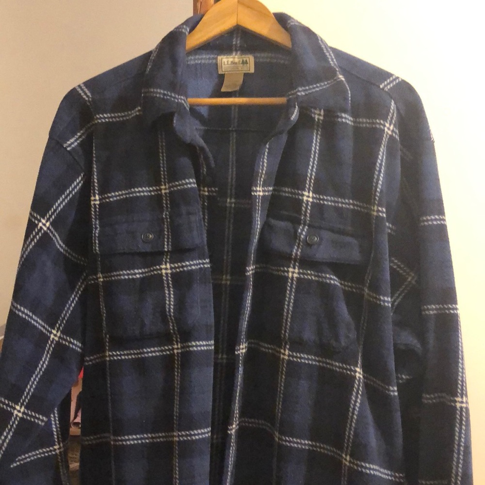 LL Bean fleece shirt